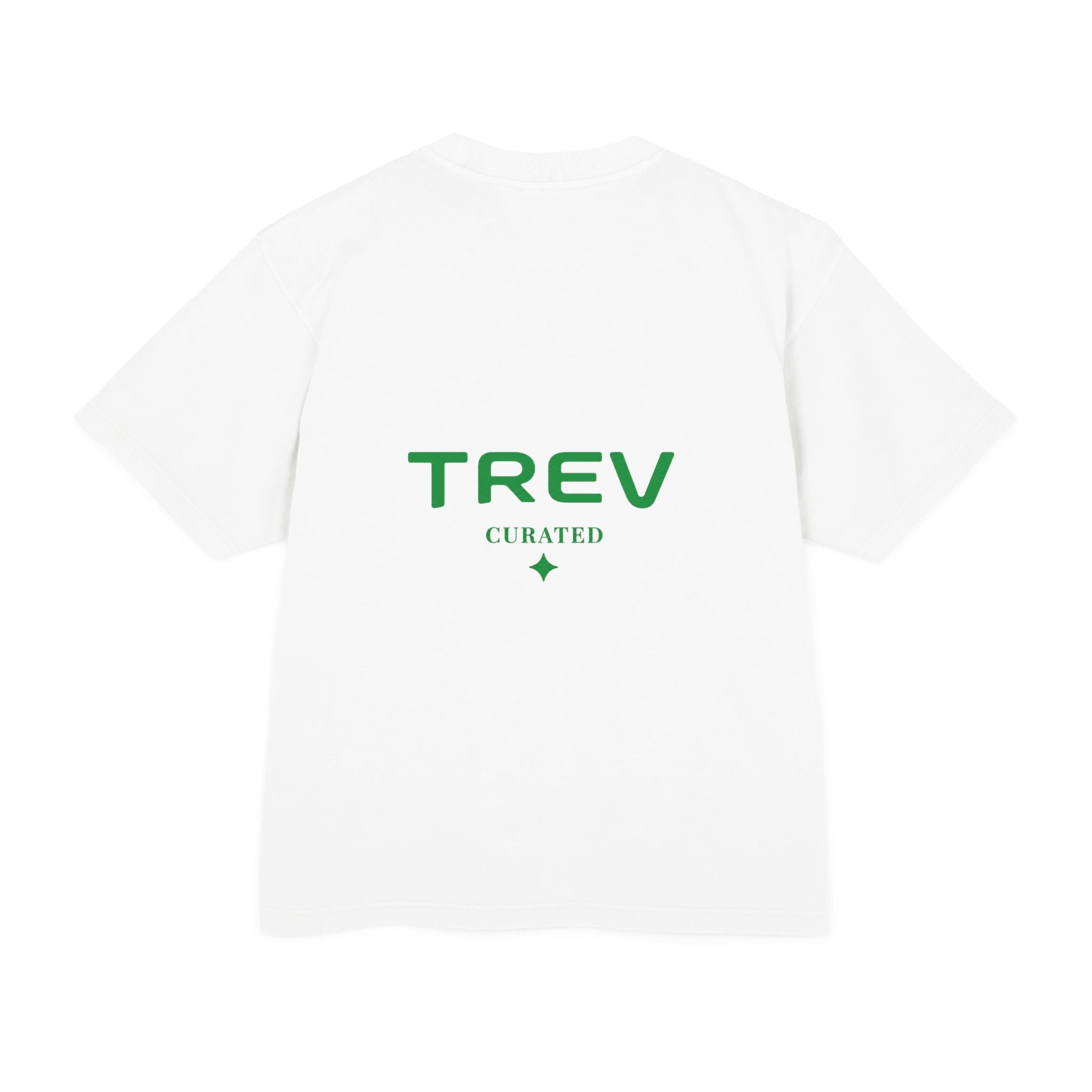 T-shirt urbain blanc/rouge TREV Curated