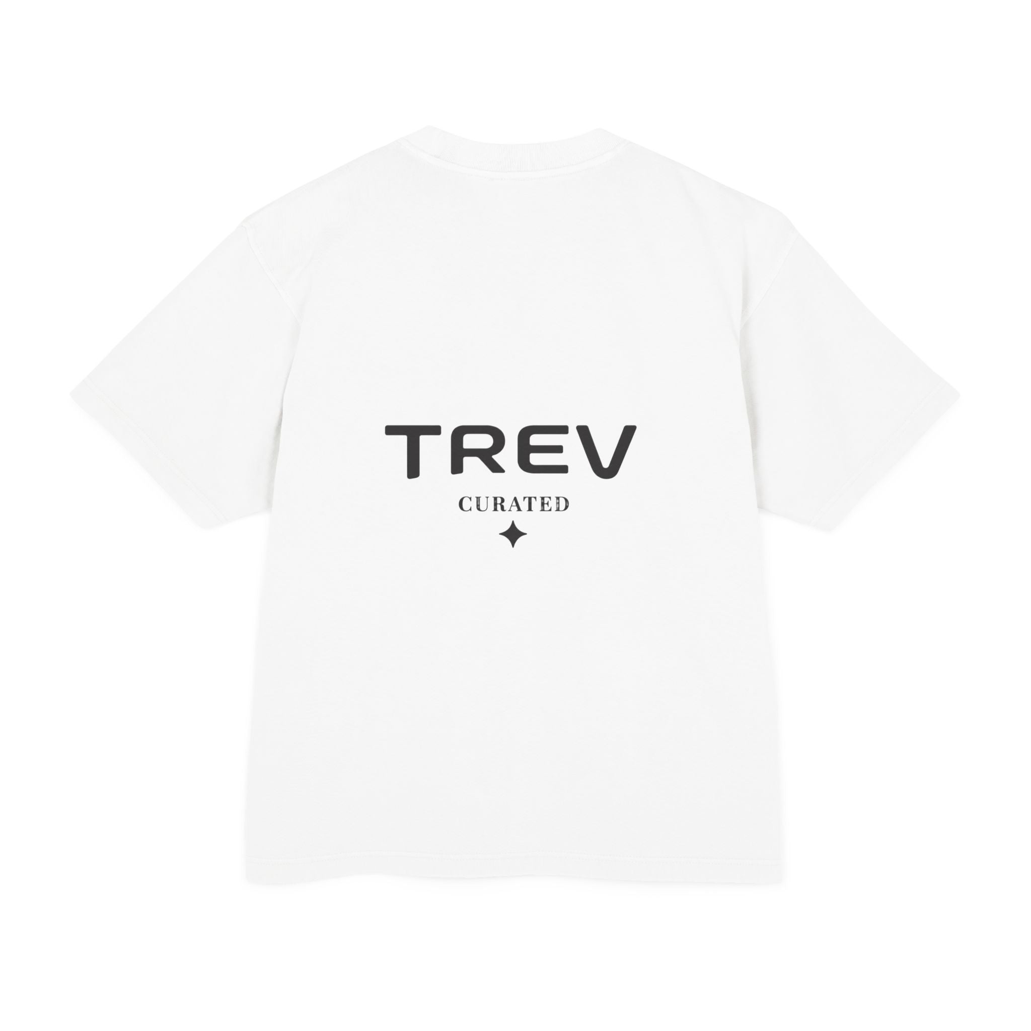 T-shirt urbain blanc/rouge TREV Curated