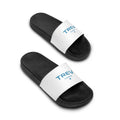 TREV Men's White Slide Sandals