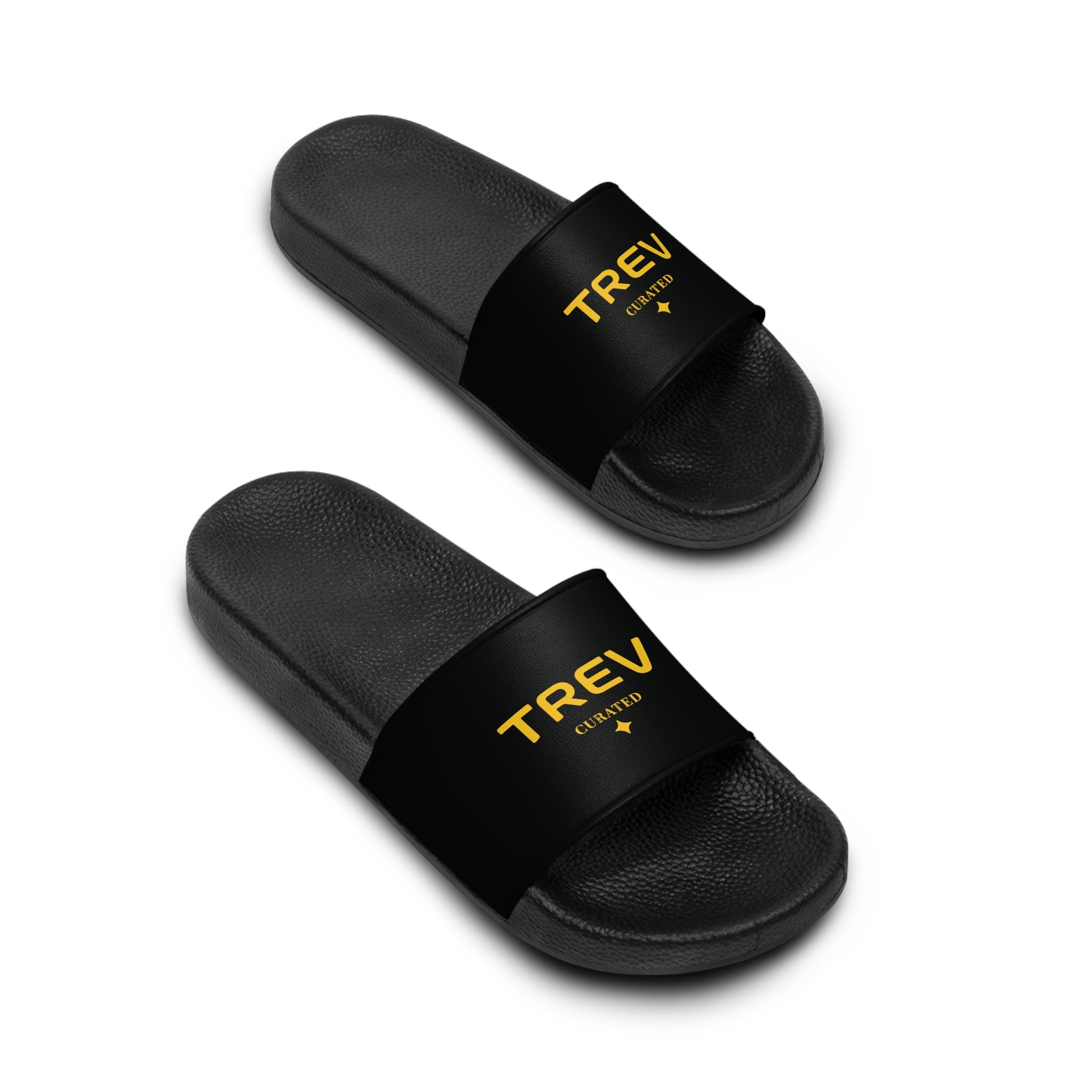 Mules TREV noires et vertes pour hommes