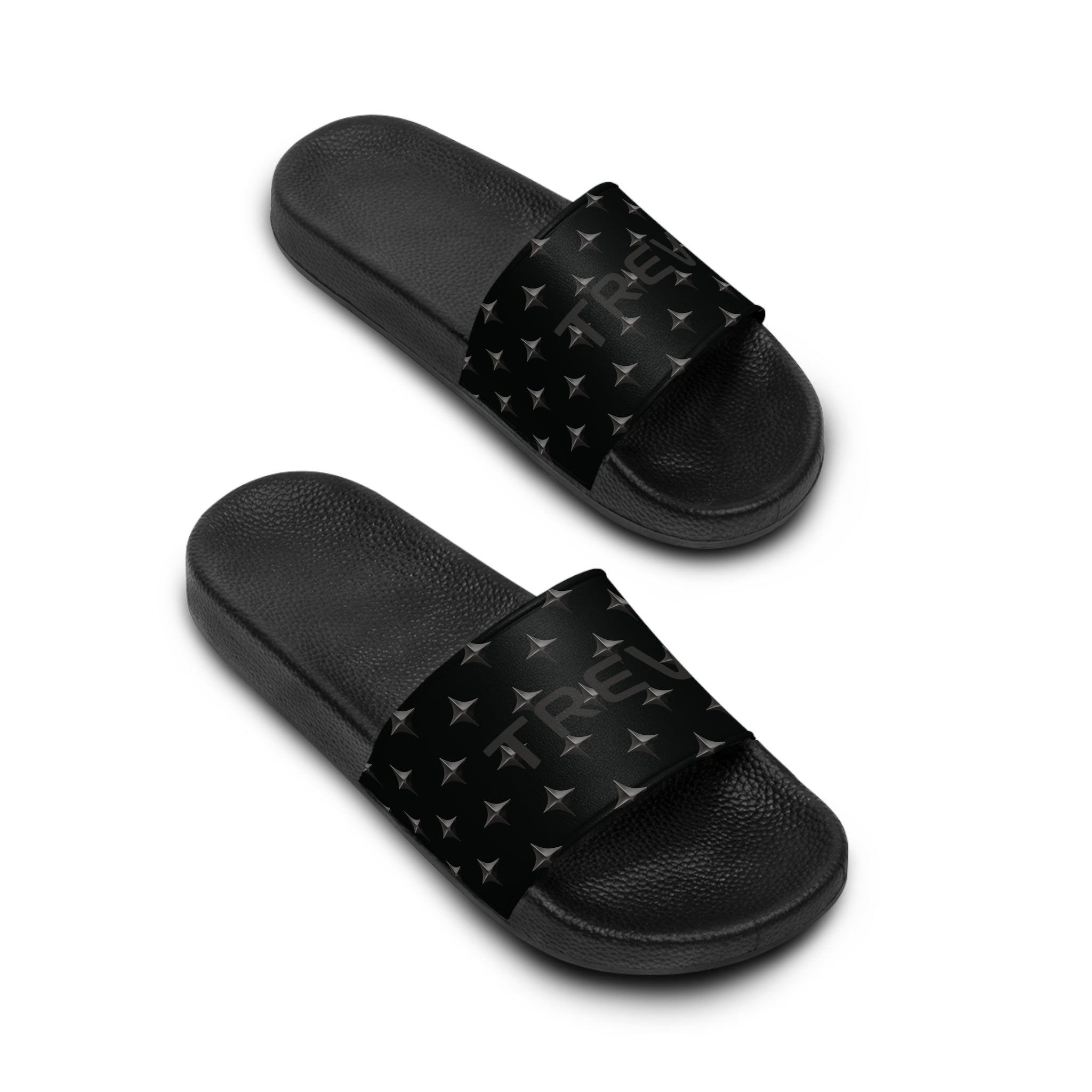 Mules TREV noires et vertes pour hommes