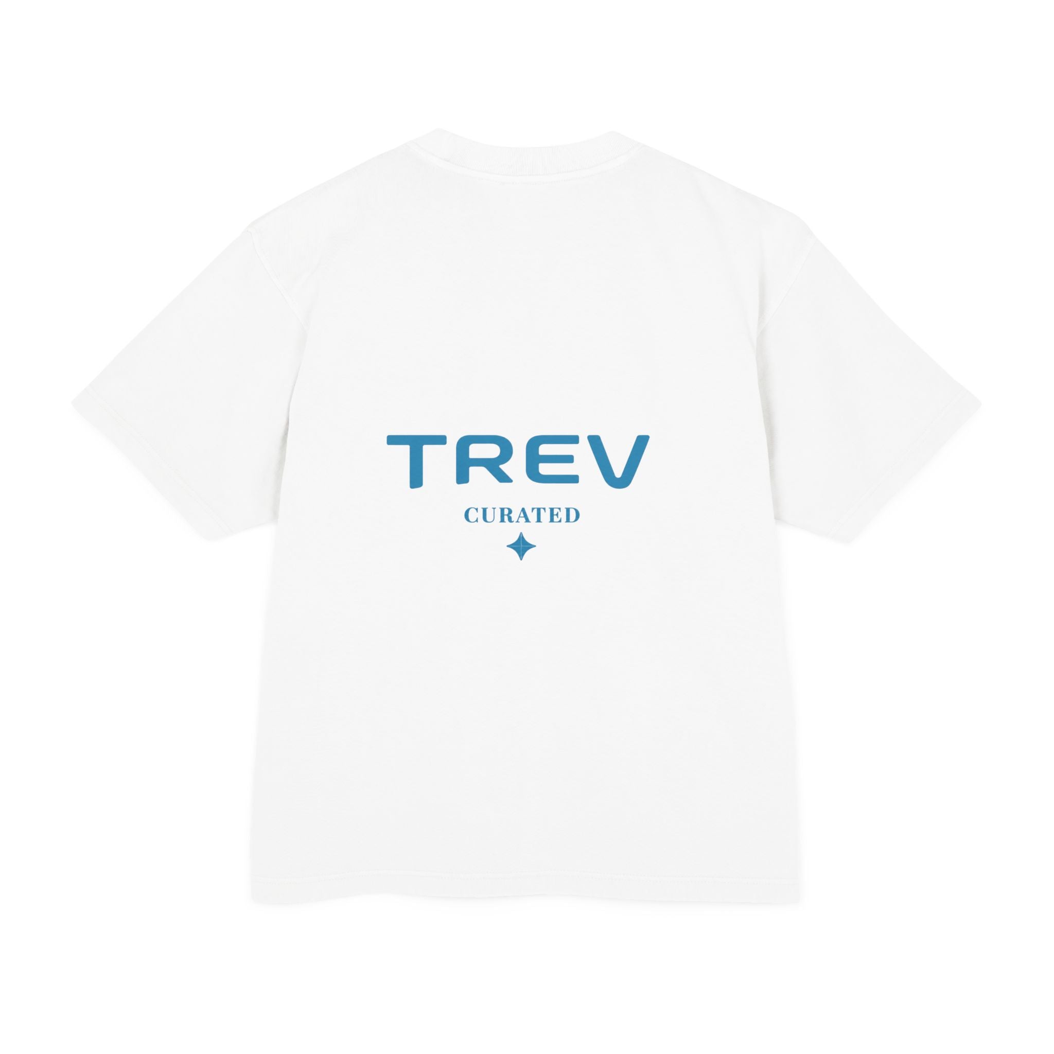 T-shirt urbain blanc/rouge TREV Curated