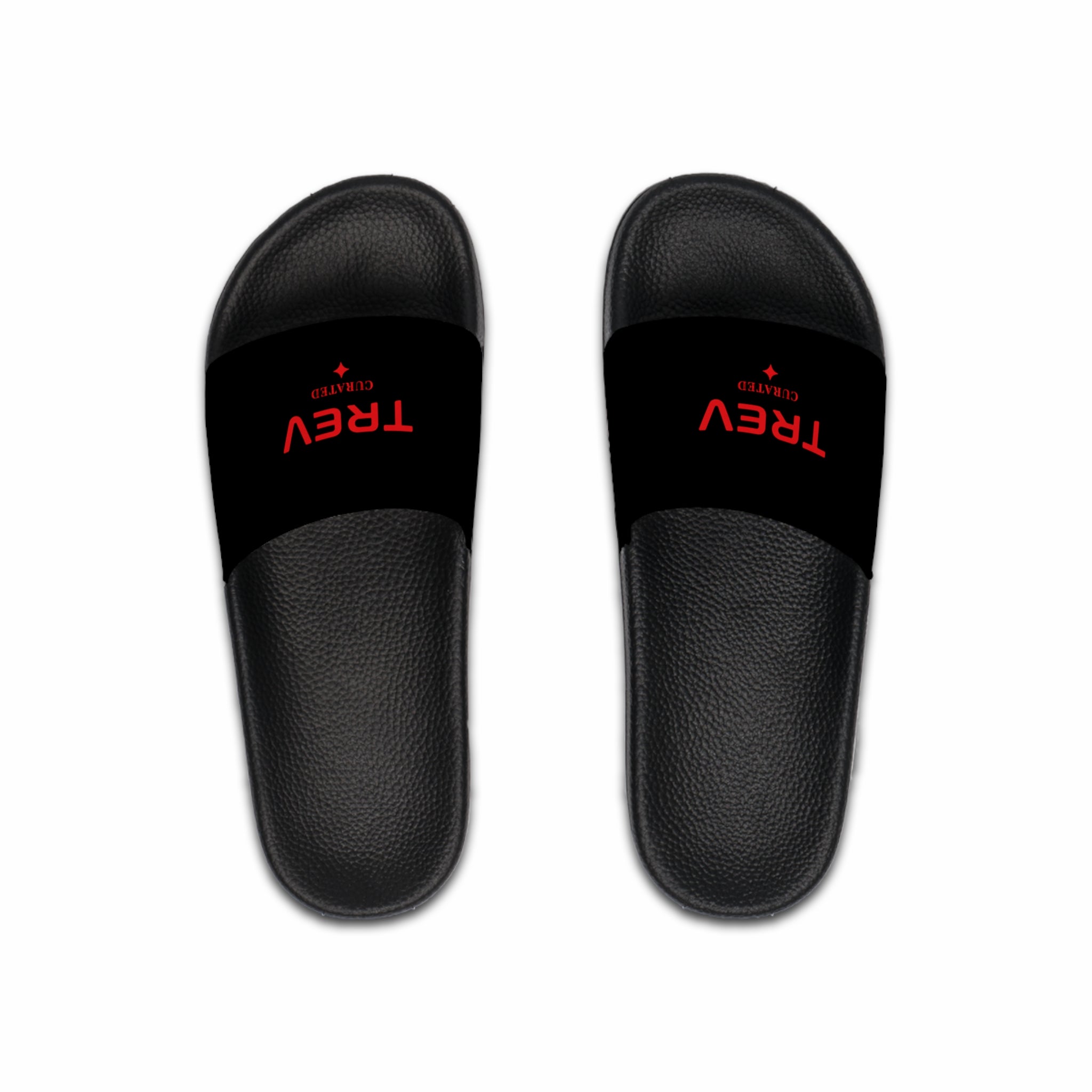 Mules TREV noires et vertes pour hommes