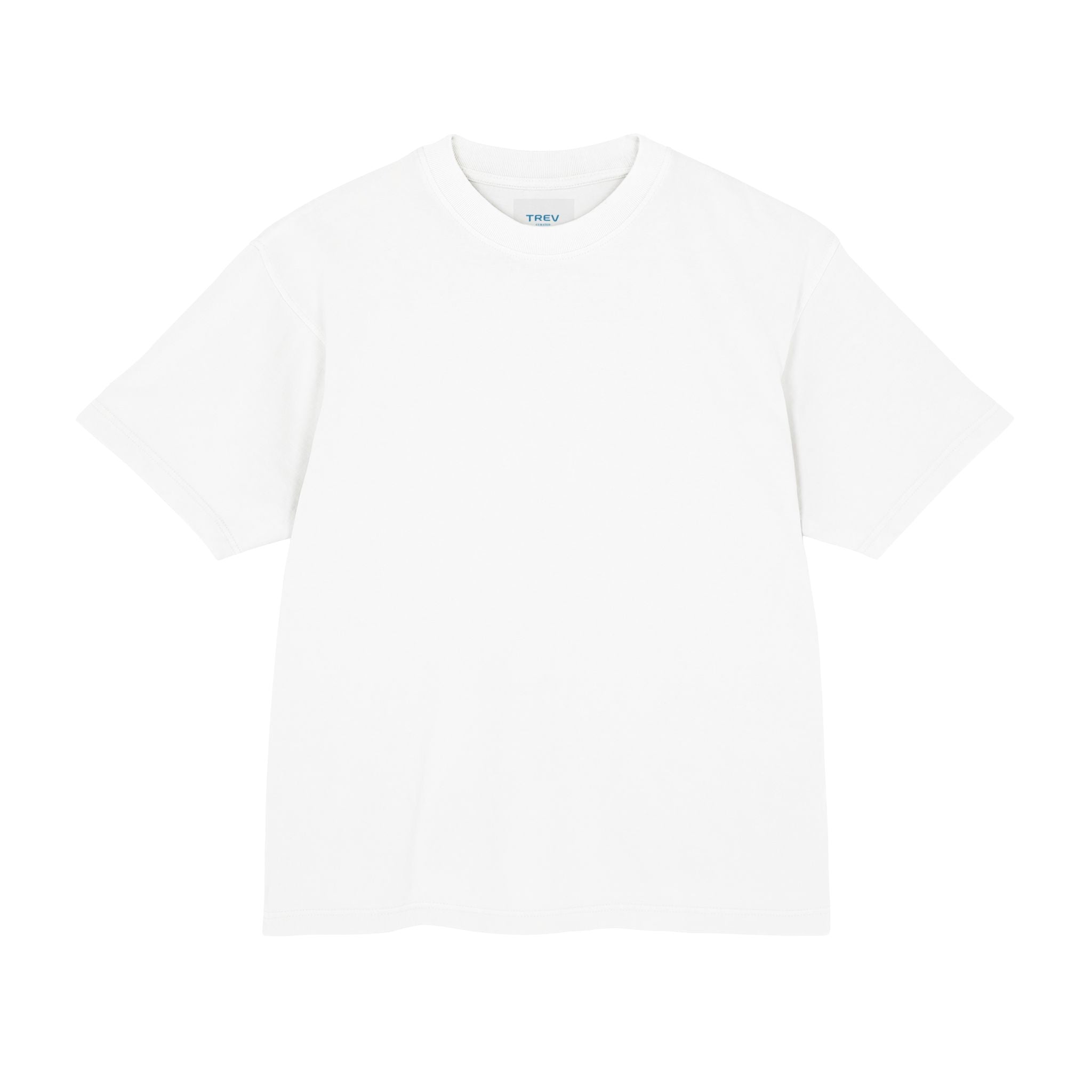 T-shirt urbain blanc/rouge TREV Curated