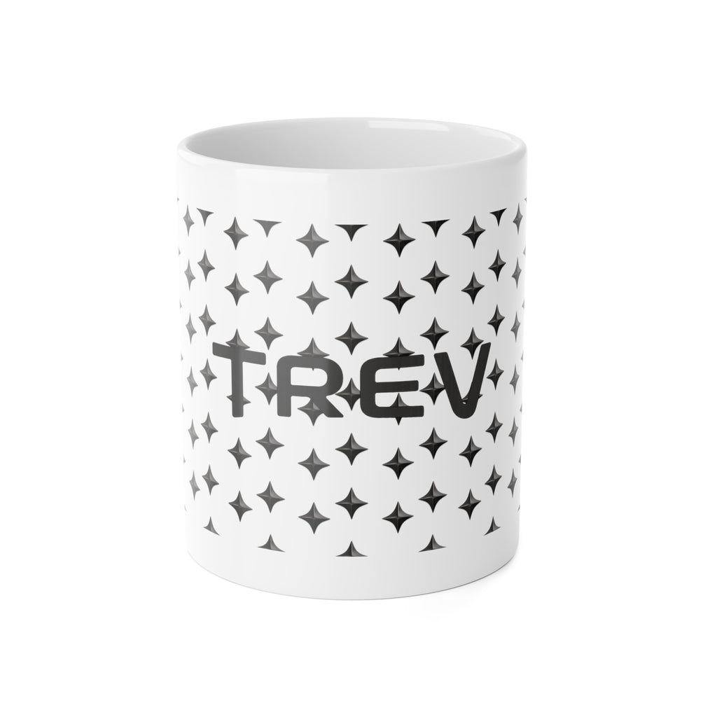 TREV White Star Mug