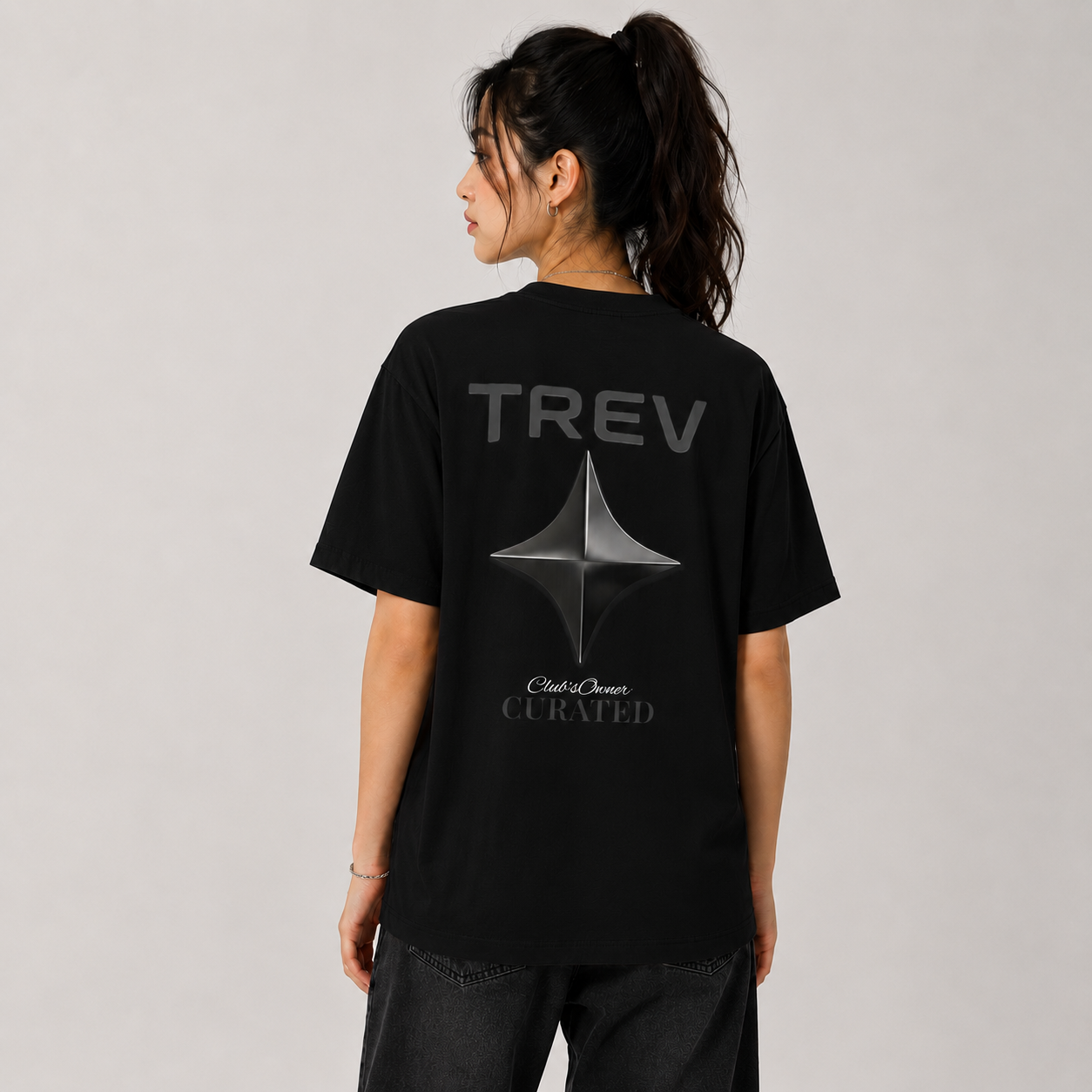 T-shirt noir TREV Club's Owner (édition limitée)