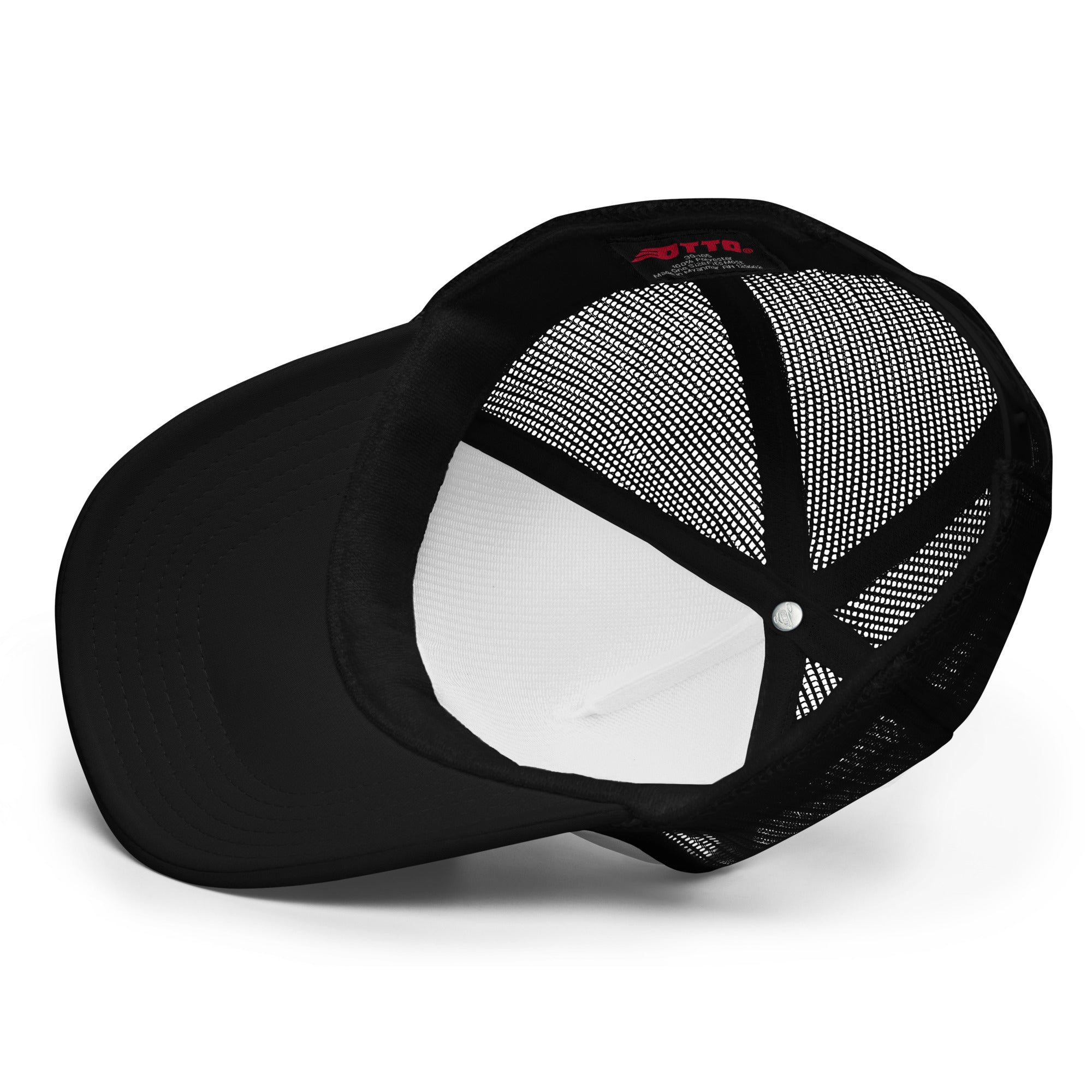 Casquette Trucker Noire TREV Sélectionnée