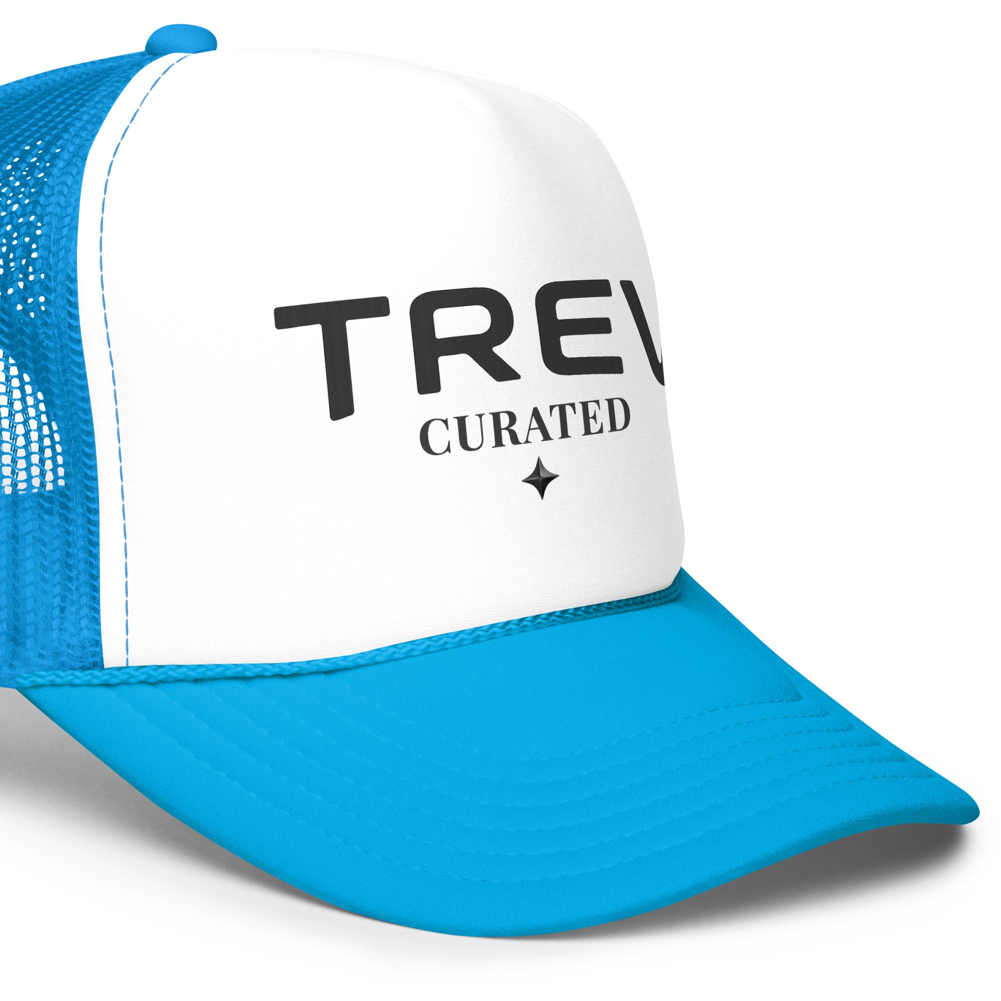 Casquette de routier TREV Curated Cyan
